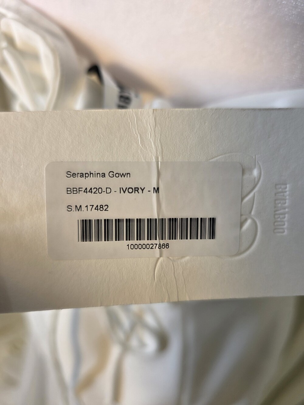 Vestido Seraphina - Marfil Babyboo NWT $329 - Picture 12 of 15